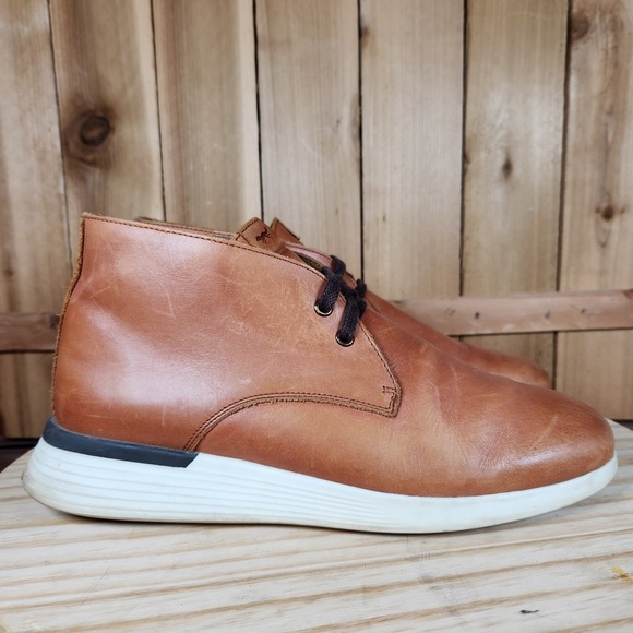 Wolf & Shepherd Crossover Shoes Mens 8 Brown Leather‎ Chukka Casual Lightweight main image 6